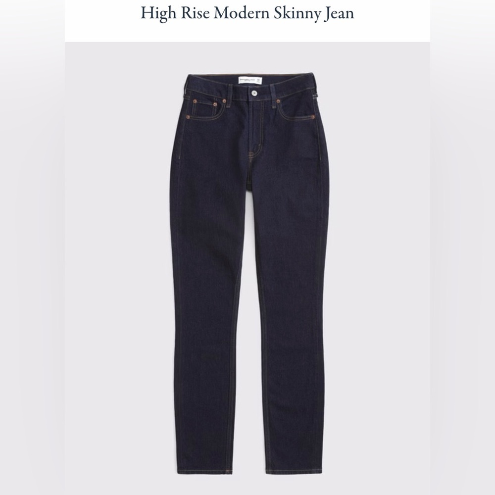 Abercrombie High Rise Modern Skinny Jeans